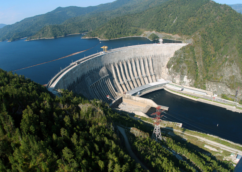 Саяно-Шушенская ГЭС, Россия  