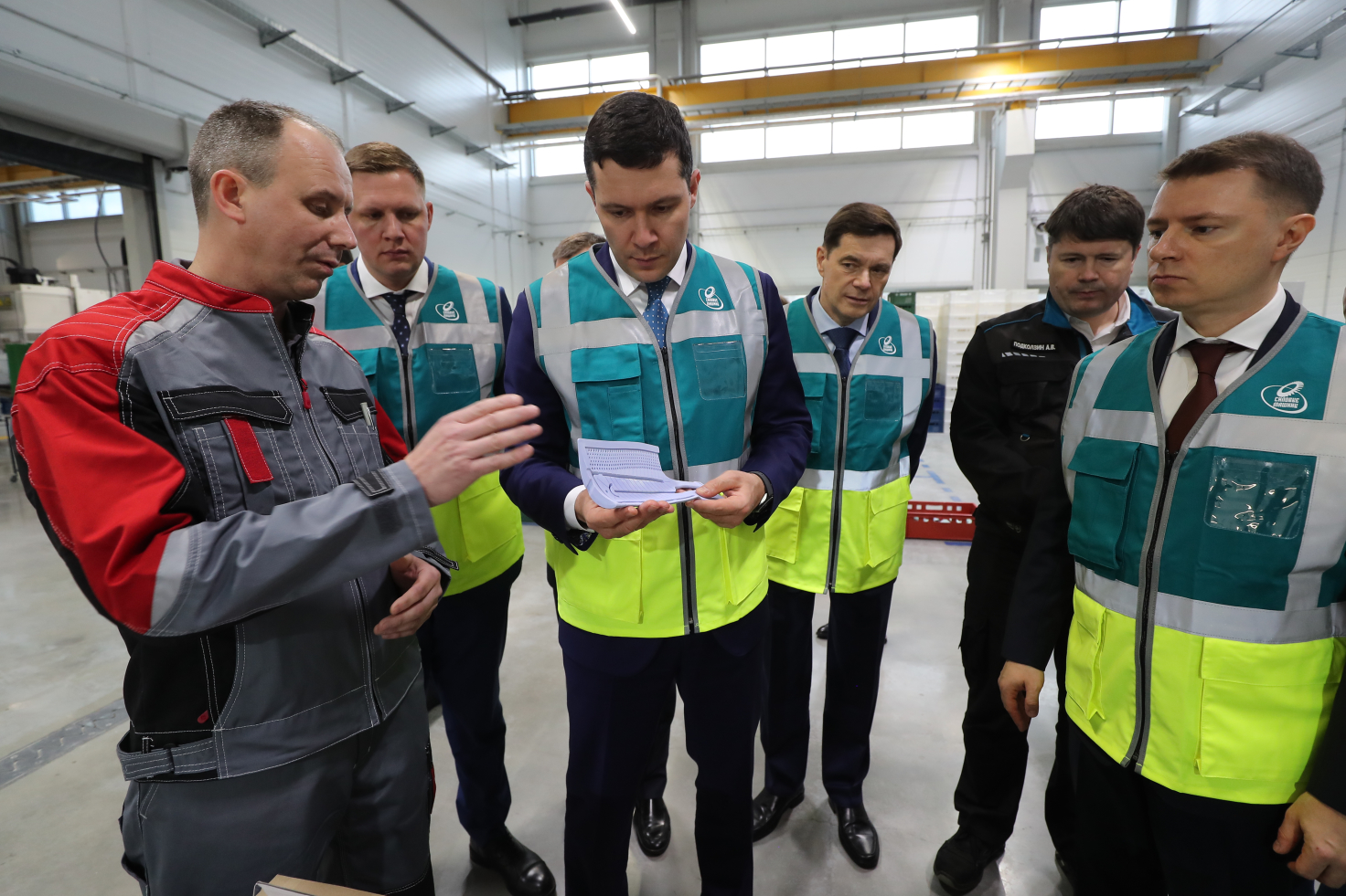 Министр промышленности и торговли России Антон Алиханов посетил производство газовых турбин