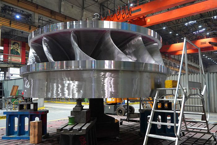 Изготовили четвертое рабочее колесо для модернизации Чиркейской ГЭС