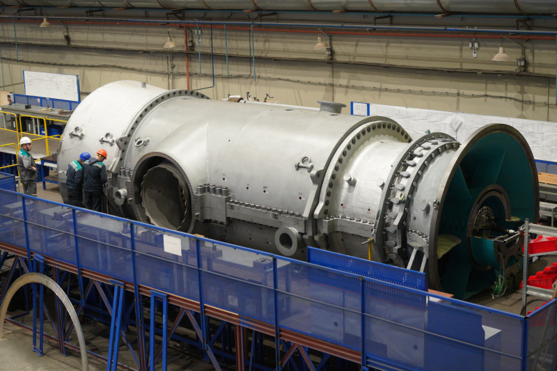 Артемовская ТЭЦ-2: стартовала  отгрузка второй газовой турбины ГТЭ-170